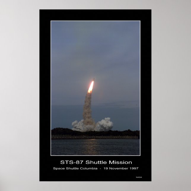 Space Shuttle Columbia Hiss off - ... Poster (Framsidan)
