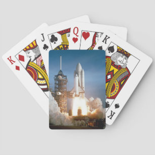 Space Shuttle Columbia sjösättning Casinokort