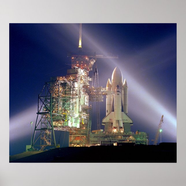Space Shuttle Columbia (STS-1) Poster (Framsidan)