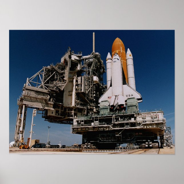 Space Shuttle Columbia (STS-83) Poster (Framsidan)
