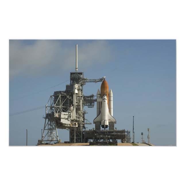 Space Shuttle Discovery-platser redo 2 Fototryck (Framsidan)