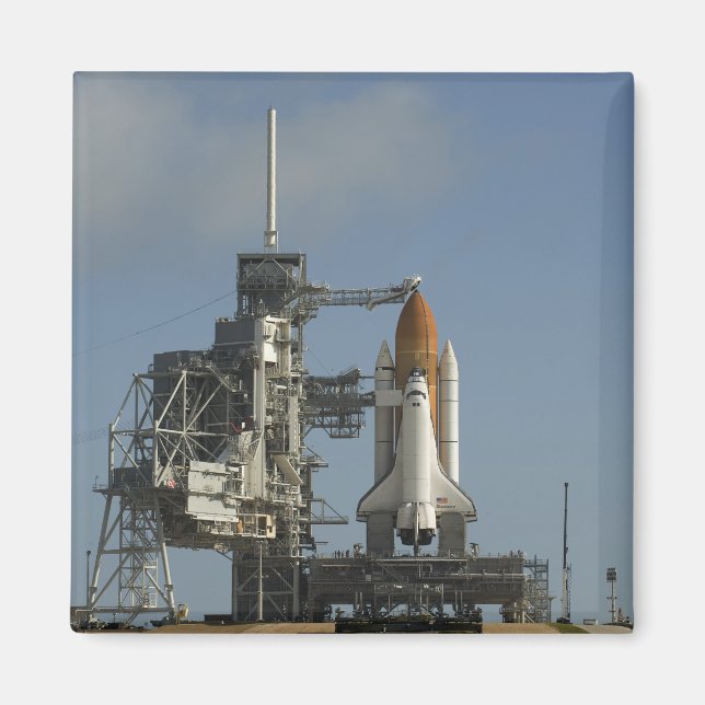 Space Shuttle Discovery-platser redo 2 Magnet (Framsidan)