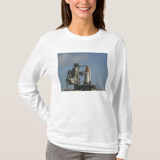 Space Shuttle Discovery-platser redo 2 T Shirt (Framsida)