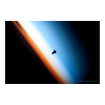 Space Shuttle Endeavor Silhouette