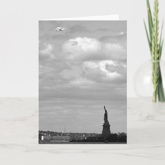 Space Shuttle Enterprise Kort (Framsida)