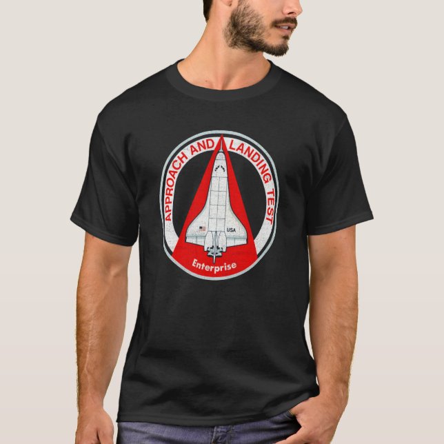 Space Shuttle Enterprise Orbiter OV 101 T Shirt (Framsida)