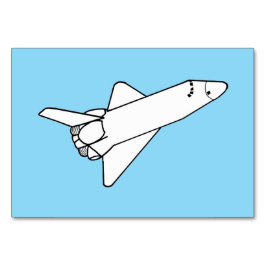 Space Shuttle Flying Reading Flashcards Bordsnummer