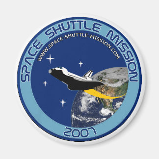 Space Shuttle Uppdrag Magnet #1