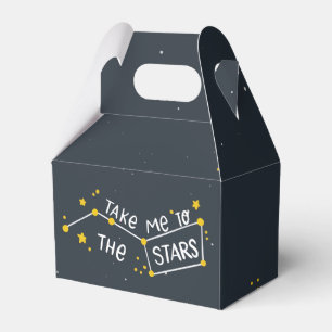Space Stars Astronaut Birthday Presentaskar