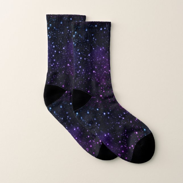 Space Stars Galaxy Nebula Strumpor (Par)