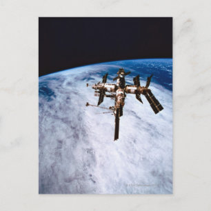 Space Station i Orbit 11 Vykort