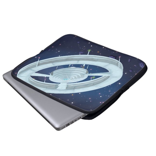 Space Station Laptop Fodral (Framre botten)