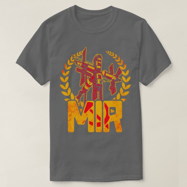 Space Station Mir 4 T Shirt (Design framsida)
