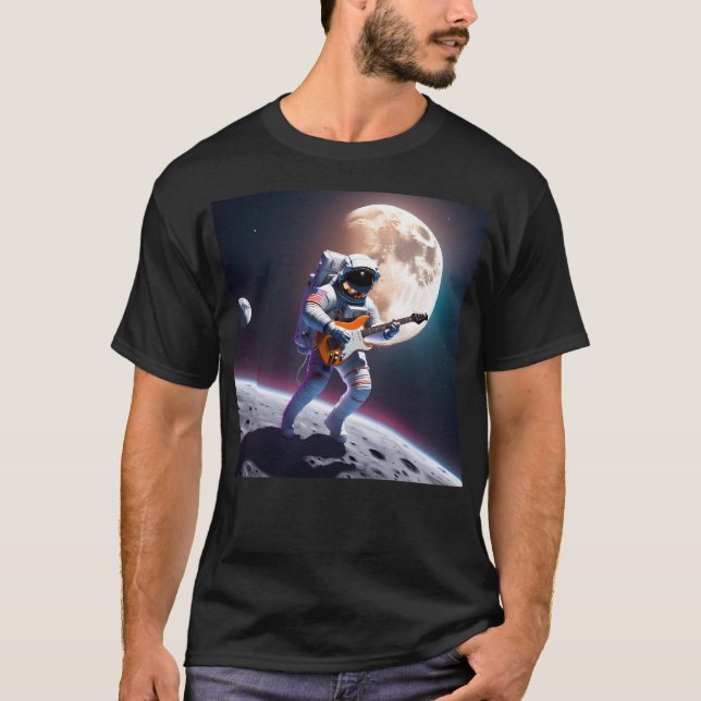 Space Sten - Astronaut Sylt Sesh T Shirt (Framsida)
