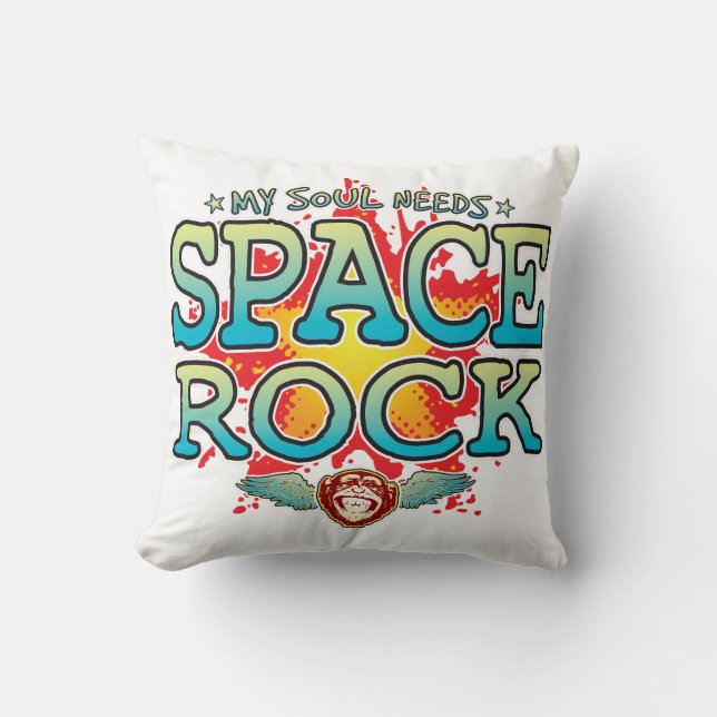 Space Sten Soul Cushion Kudde (Framsida)