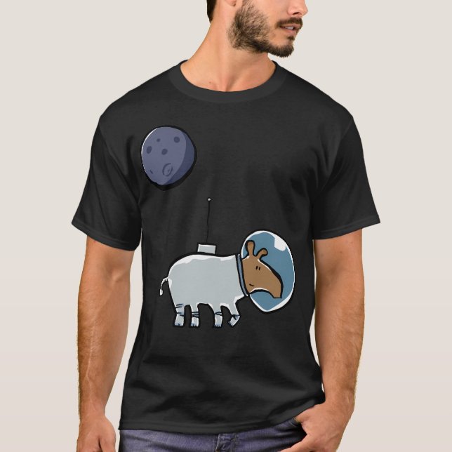 Space Tapir T Shirt (Framsida)