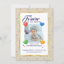 Space‑Themed 1-Photo Memorial Program