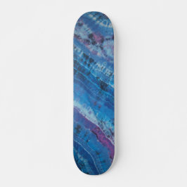 Space Tie Dye Mini Skateboard Bräda 18,5 Cm