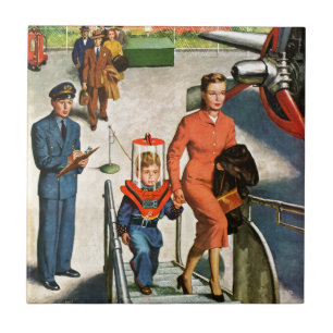 Space Traveler Kakelplatta