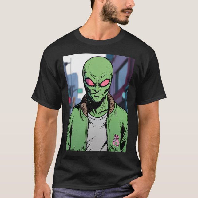 Space Traveler T Shirt (Framsida)