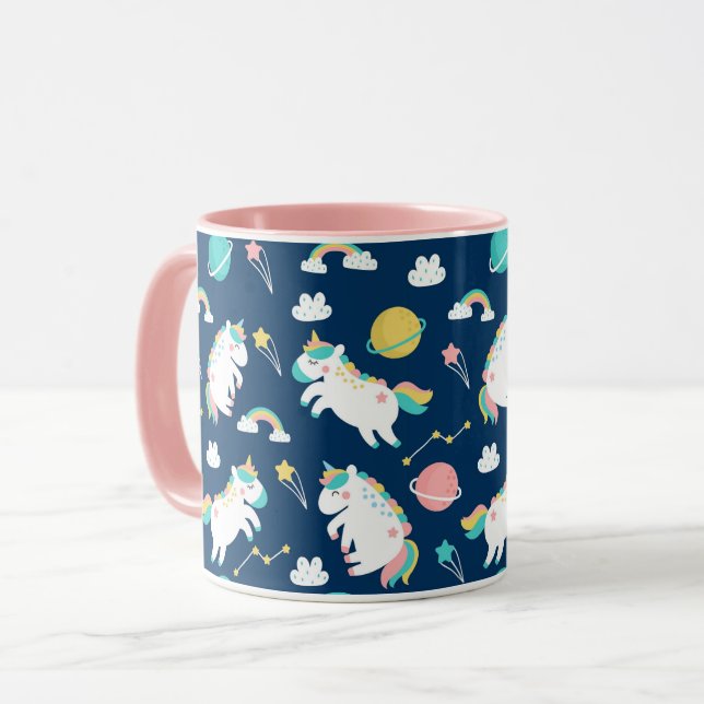 Space Unicorns Mugg (Framsida vänster)