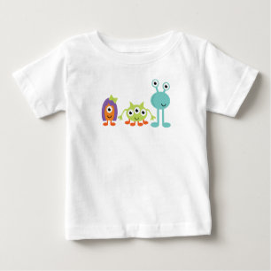 Space Utomjordingar Baby T-Shirt