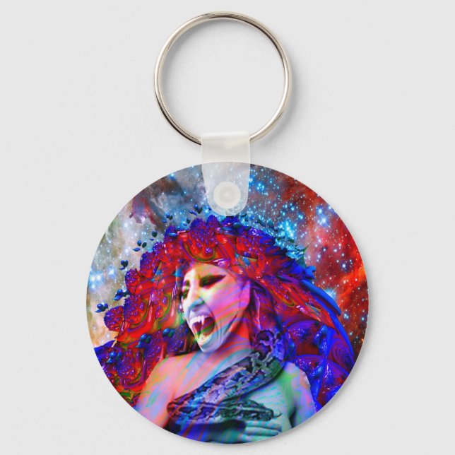 Space Vampire Nyckelring (Framsida)