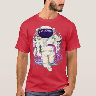 Space Vaporwave Aesthetic Synthwave Astronomy Astr T Shirt