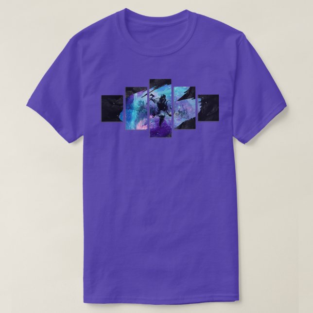 Space Vikingsghostsmaybee T Shirt (Design framsida)