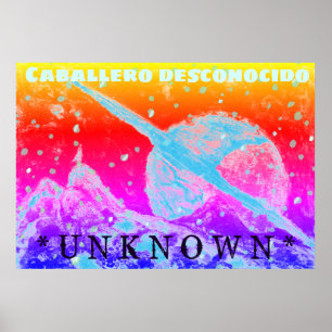 Space Wanderer Unknown Movie Poster Art Print