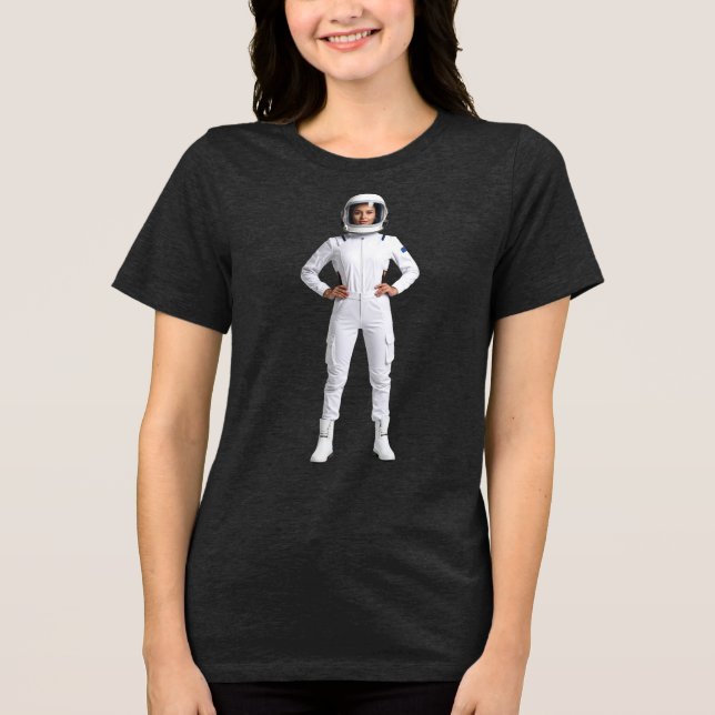 Space Woman T Shirt (Framsida)