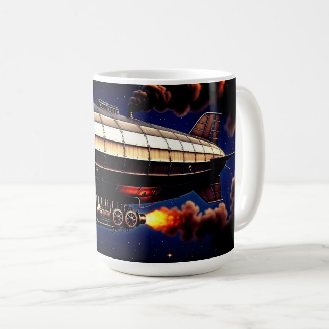 SPACE ZEPPLIN KAFFEMUGG (Framsida höger)