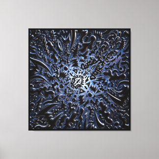 Space Zip Canvastryck