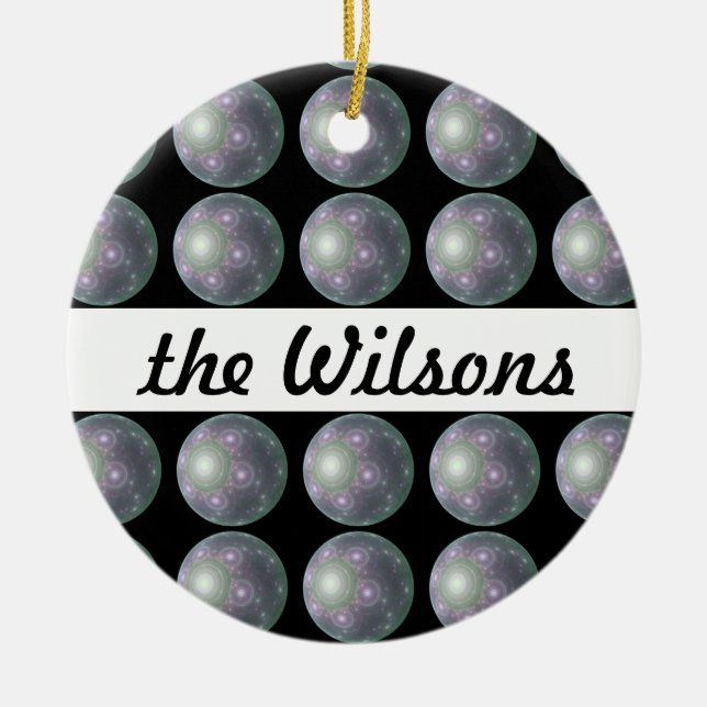 SpaceBalls Julgransprydnad Keramik (Framsidan)