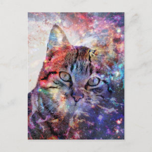 SpaceCat Vykort