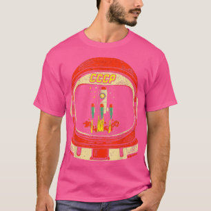 Spaceflight Sovjetunionen CCCP Cosmonaut Astronaut T Shirt