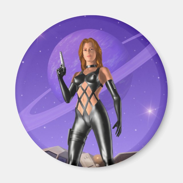 Spacehunter Magnet (Framsidan)