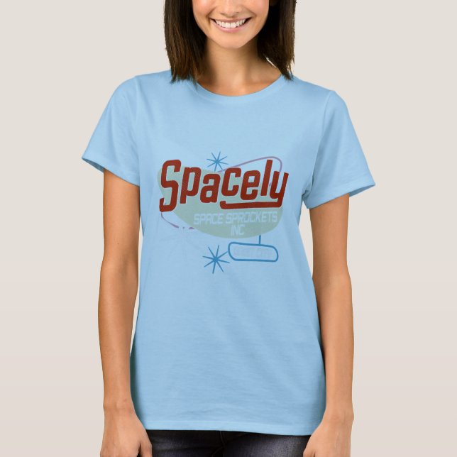 SPACELY RACE-PROCESKETER T SHIRT (Framsida)