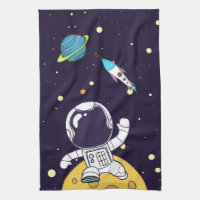 Spaceman Astronaut Exploring Rymden