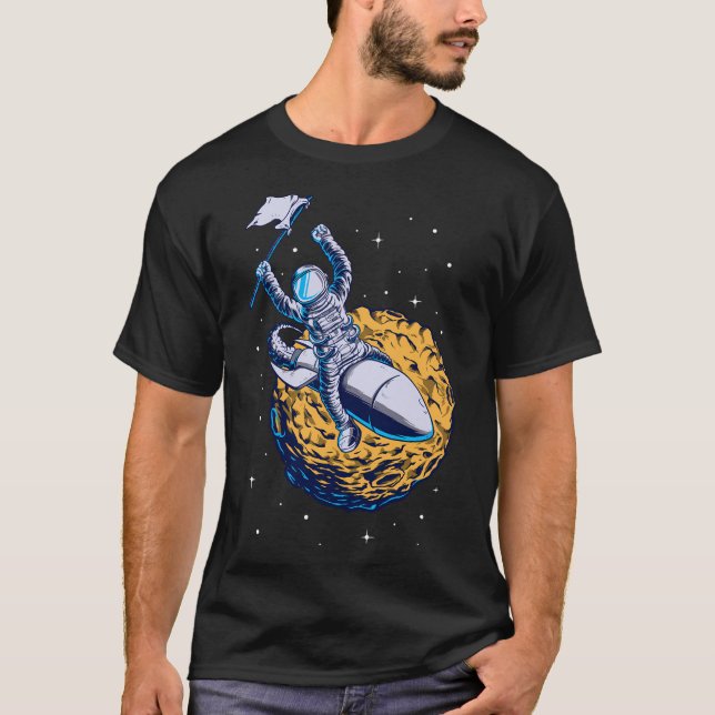 Spaceman Äventyr T Shirt (Framsida)