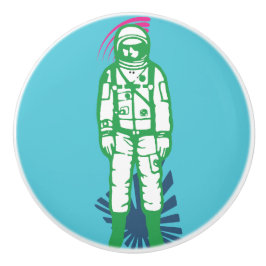 Spaceman Ceramic Knob Knopp