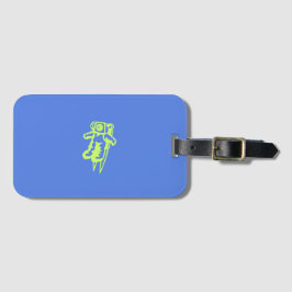 Spaceman Luggage Tag Bagagebricka