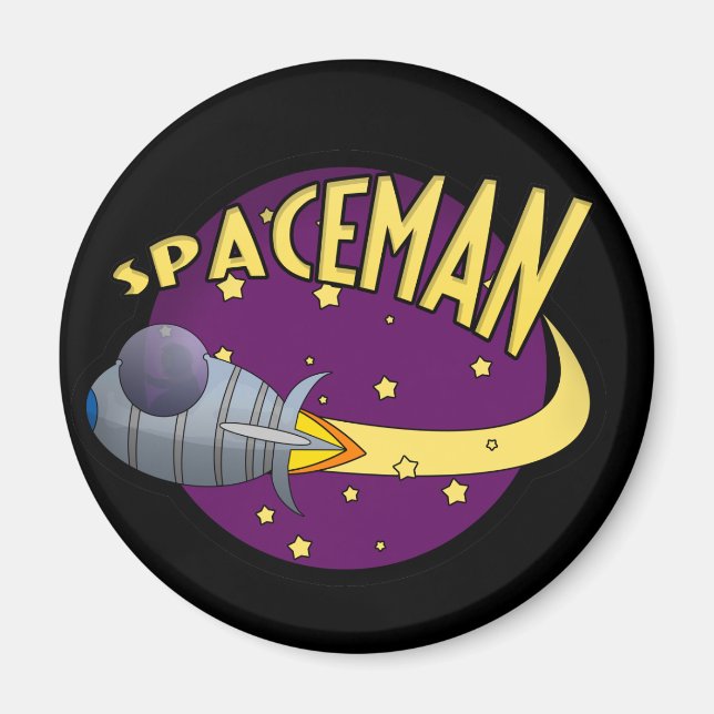 Spaceman Magnet (Framsidan)
