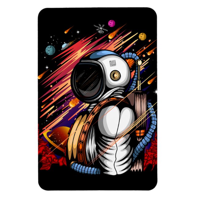 Spaceman Magnet (Vertikal)