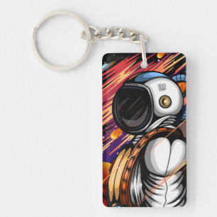 Spaceman Nyckelring