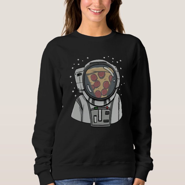 Spaceman Pizza Design for a Hobby pizza maker T Shirt (Framsida)
