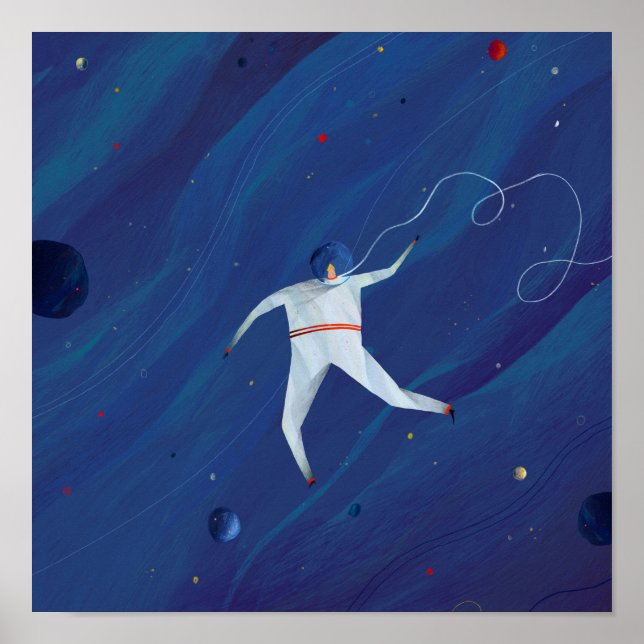 Spaceman Poster (Framsidan)