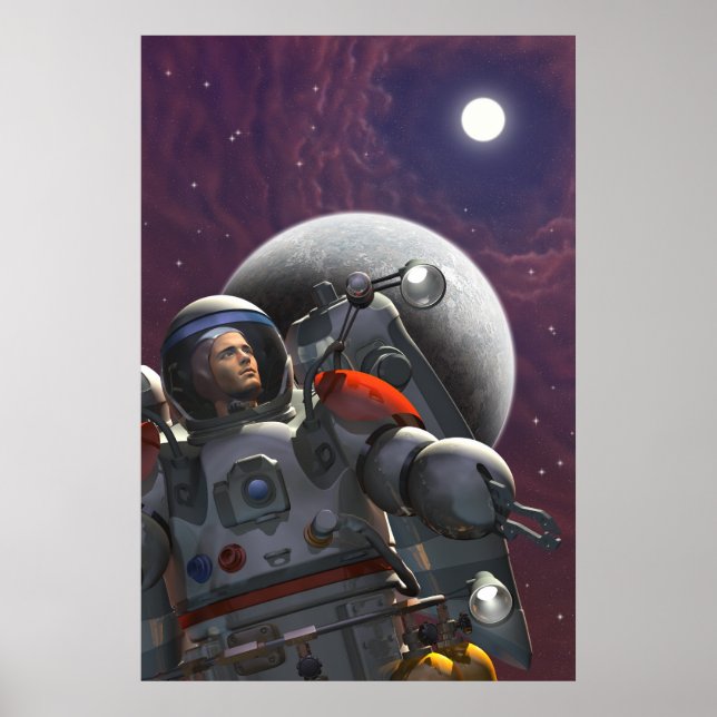 Spaceman Poster (Framsidan)