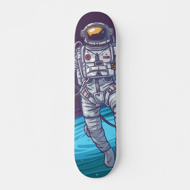 Spaceman Skateboard Deck (Framsida)
