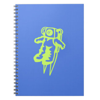 Spaceman Spiral Photo Notebook Anteckningsbok